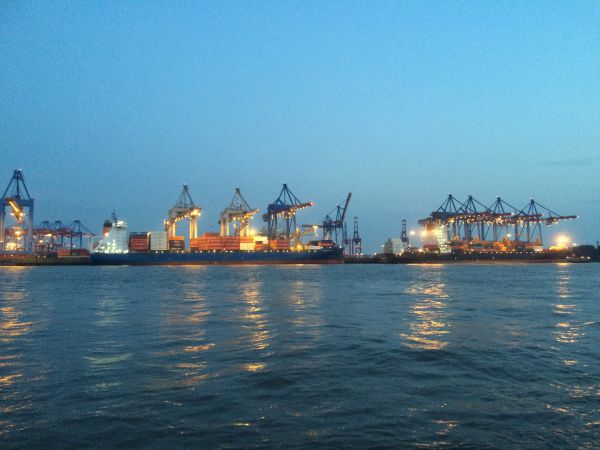 Hafen in Hamburg Hamburger Hafen